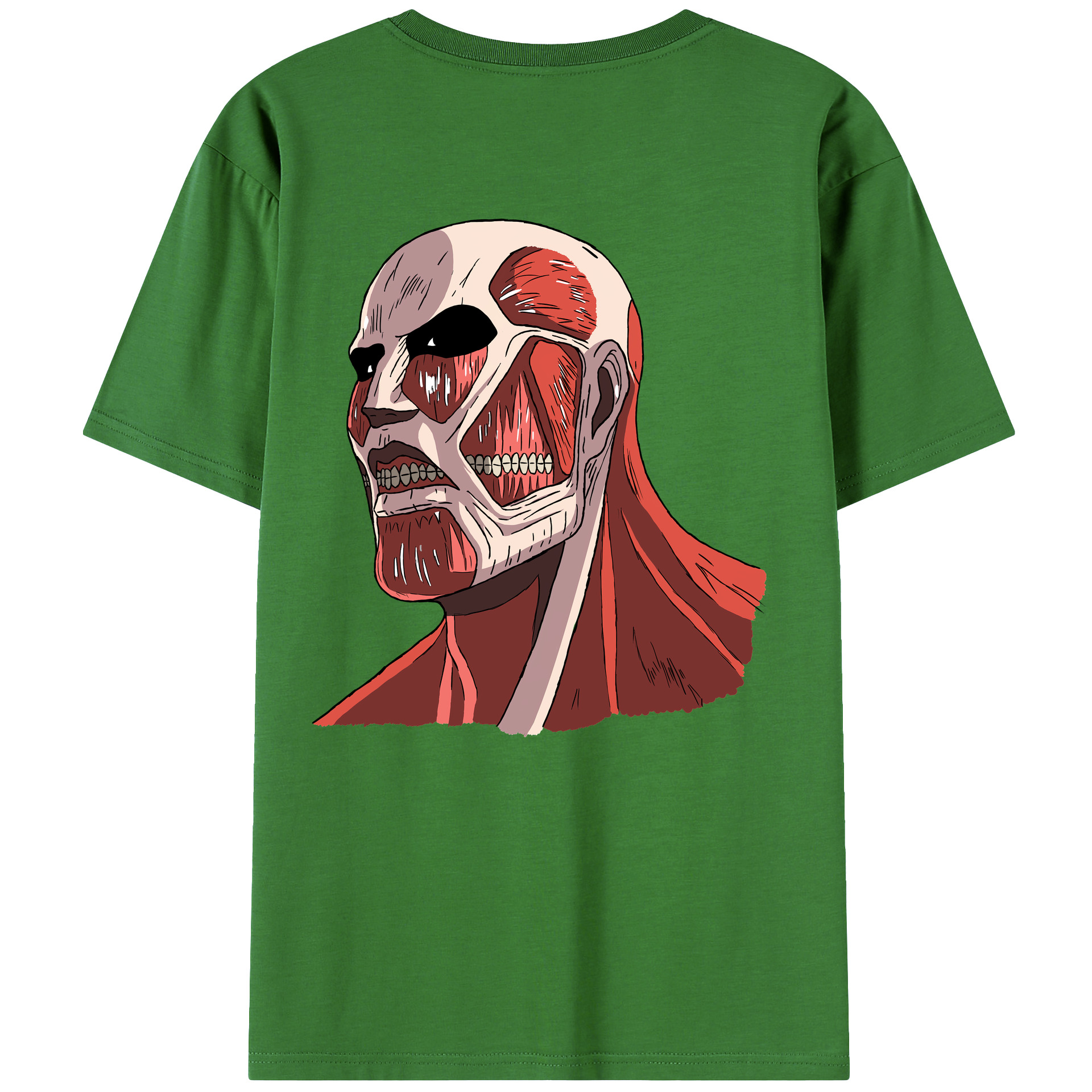 （画像用） 進撃の巨人 Attack on Titan レディース半袖Tシャツ(バックプリント)